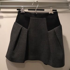 Milly wool miniskirt